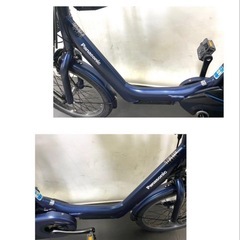 1年保証　送料無料　パナソニック　ギュット　20インチ　ラクイック　紺　電動アシスト自転車　g625の画像