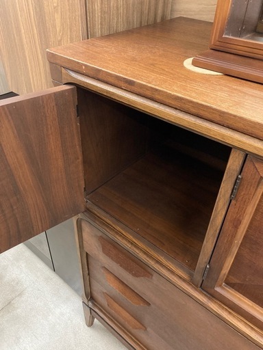 ⭐️BASSETT FURNITURE バセットファニチャー⭐️ヴィンテージ⭐️ドアチェスト⭐️木材⭐️2185