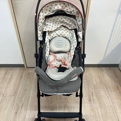 【ジャングルジャングル 岸和田和泉インター店】コンビ ベビーカー メチャカルハンディa エッグショックMD 15460 フレンチローズ A型ベビーカー Combi  和泉市 堺市 岸和田市 高石市 忠岡町の画像