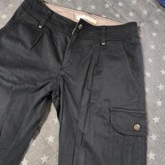 クロップドパンツ　7号　レーヨン混　の画像