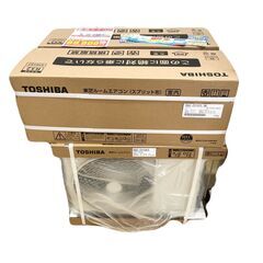 【リサイクルショップドリーム池田店】新品　東芝　2.2kwエアコ...
