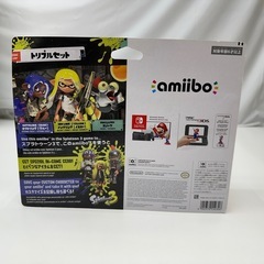 【ドリーム川西店御来店限定】未開封 amiibo スプラトゥーン トリプルセット／クリーニング済み 【2002634255600053】の画像
