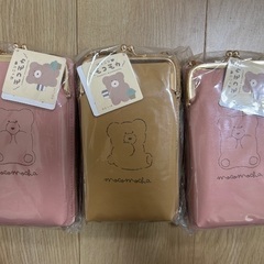ウォレット付きスマホショルダーポーチの画像