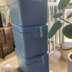 発泡スチロール氷入れ×3