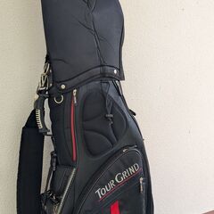 【ゴルフバック】使用感少　RAM TOUR GRIND ラム　ツアーグラインド　細身 キャディ ゴルフバッグの画像