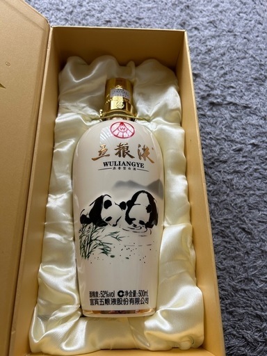 希少：未開封] 五粮液 (ごりょうえき) 白酒中国 52％ 500ml 陶器