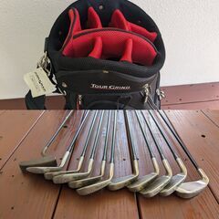 【ゴルフバック】使用感少　RAM TOUR GRIND ラム　ツアーグラインド　細身 キャディ ゴルフバッグの画像