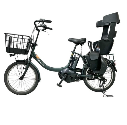 子供乗せ電動アシスト自転車「PAS Crew」2022年モデル ～安心感
