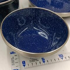 0623-036 アウトドア　ホーロー食器セットの画像