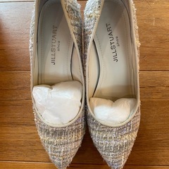 JILLSTUARTツイードパンプスの画像