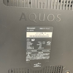 テレビ　ジャンク品の画像