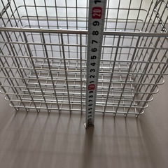 【無印良品】ステンレス　かごの画像
