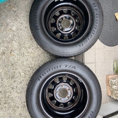 デイトナ　BFGoodrich Radial T/A 15インチタイヤ2本セットの画像