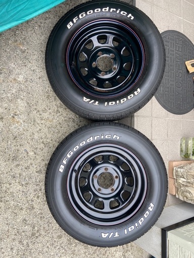デイトナ　BFGoodrich Radial T/A 15インチタイヤ2本セット