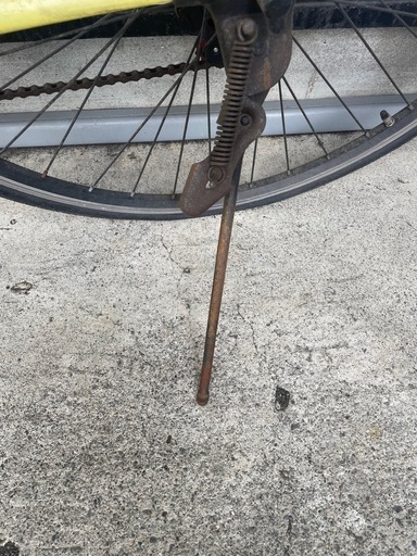 クロスバイク 黄色 自転車