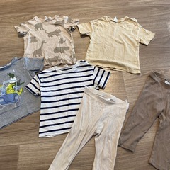 キッズ　Tシャツ　レギンス　セットアップの画像