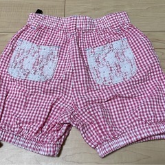 女の子ショートパンツ130の画像