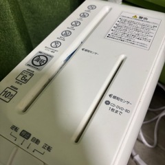 ジャンク品IRIS OHYAMA 超静音シュレッダー　　の画像