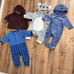 ロンパースなど子供服まとめ売り　おまけつきの画像
