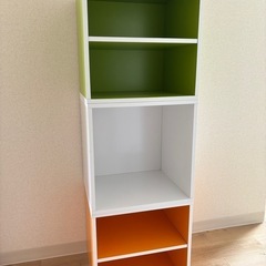 急募！キューブ　カラーボックス　3個