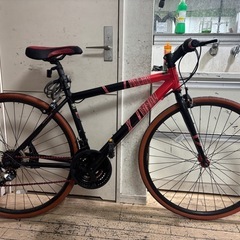 ドッペルギャンガー　クロスバイク ブラック✖︎レッド700c 