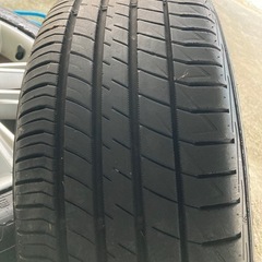 クラウンアスリートタイヤホイールの画像