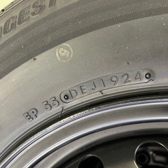 ハイエース夏タイヤ　ブリヂストン製 195/80R15 107/105L ①の画像