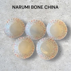 Narumi Bone China ナルミ フローレンス 少深皿...