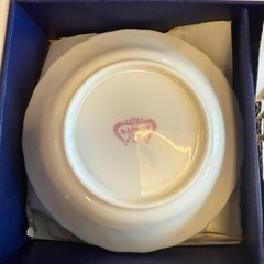 Narumi Bone China ナルミ フローレンス 少深皿 5客セット 花の画像