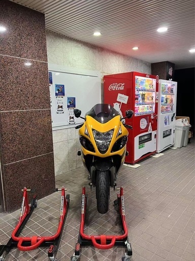 （破格）移動式バイクスタンド新品未開封