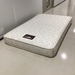 シモンズ　ベッドマット(セミダブル)【町田市再生家具】250886