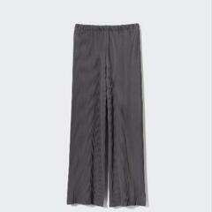 【3XL】UNIQLO・プリーツパンツ・グレー