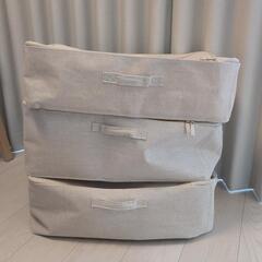 無印良品のポリエステル麻ソフトボックス衣装ケース