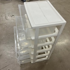 【売約済】DCM ワイドチェスト5段 サイズ幅54×奥行39×高さ98.2cm 多少の使用キズ汚れありの画像