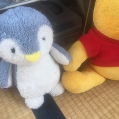 くまのプーさんとペンギンの画像