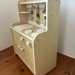 おままごとキッチン　木製の画像