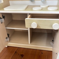 おままごとキッチン　木製の画像