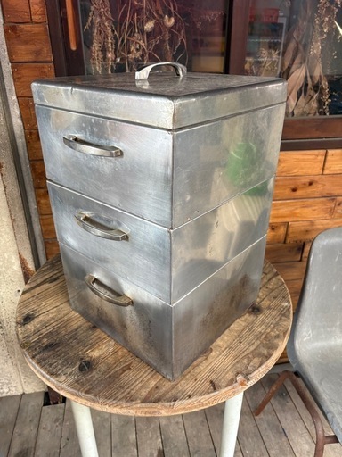 ステンレス製　蒸し鍋　3段