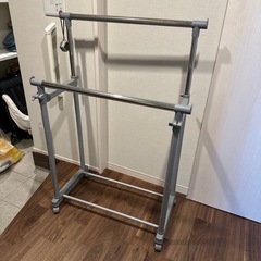 衣装ラック2段