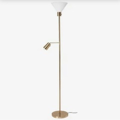 IKEA スタンドライト　ゴールド
