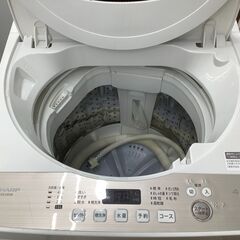 2018年製！ SHARPの全自動洗濯機！ 【トレファク東久留米店】の画像