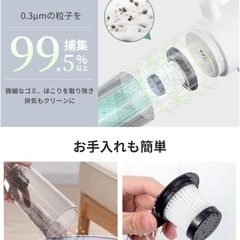 コードレス掃除機(1,2回のみ使用)の画像