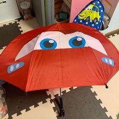 男の子　ディズニー　カーズくん　傘47cm
