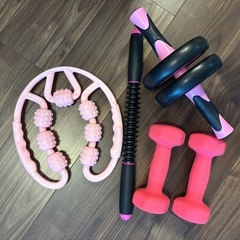 ストレッチ&筋トレグッズ4点セット