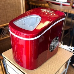 【武蔵小山店】 製氷機 卓上 家庭用 コンパクト おしゃれ レッ...