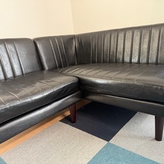 【決まりました】ダイニングソファー2Pセットの画像