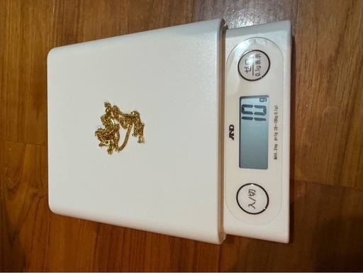 k18喜平ネックレス6面ダブル10g