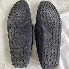 【美品】TOD'Sトッズ　メンズ　ゴンミーニスエードシューズ　ネイビー　7Aの画像