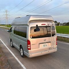 キャンピングカー★ハイエースワゴン★4WD★ナビTVバックモニタ★後席モニター車検令和9年６月の画像