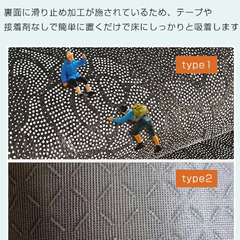 新品チェアマット 滑り止め付きの画像
